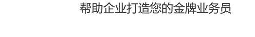 幫助企業(yè)打造金牌業(yè)務員